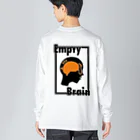 Tea CeremonyのEmpty Brain ビッグシルエットロングスリーブTシャツ