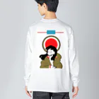 mihoのらきすとちゃん Big Long Sleeve T-Shirt