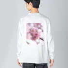 unxgraphyのSAKURA 1 ビッグシルエットロングスリーブTシャツ