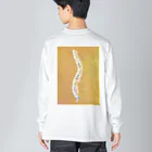 sakamoonの脊椎モチーフ Big Long Sleeve T-Shirt