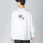 くま工房 little. のくまとつき Big Long Sleeve T-Shirt