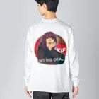 KIF カッコいい服のNO BIG DEAL ビッグシルエットロングスリーブTシャツ