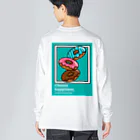 あじの.の幸せをえらぶ(ドーナツ) Big Long Sleeve T-Shirt