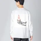 POPEYEの店のロードコーン Big Long Sleeve T-Shirt