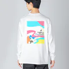 えまのFlying high in the sky Big Long Sleeve T-Shirt