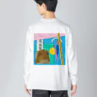 わいわいもるもっとのモルモットのラム Big Long Sleeve T-Shirt