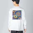 柊のファラオの瞳 Big Long Sleeve T-Shirt