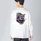 保護猫Dotcham City のDotcham city ビッグシルエットロングスリーブTシャツ