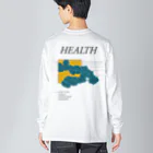 Parallel Imaginary Gift ShopのNational Health Championship ビッグシルエットロングスリーブTシャツ