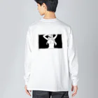 元馬製作所 SUZURI支店の元馬製作所 Big Long Sleeve T-Shirt