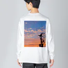 クロウサギ王の清水の夕暮れ Big Long Sleeve T-Shirt