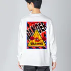 ほくにゃいのWARNING Big Long Sleeve T-Shirt