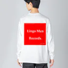 FCS Entertainmentの#Lingo_Men_Records Big Long Sleeve T-Shirt