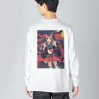 KumaKumaのkumakuma  鬼っ娘(おにっこ) Big Long Sleeve T-Shirt