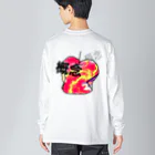 田中のなかなか売れない中田ショップのりんごとは Big Long Sleeve T-Shirt