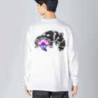 もむのふの爬虫類グッズやさんのマツカサトカゲちゃんバックプリント Big Long Sleeve T-Shirt