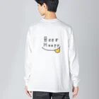 なおちんのBeer Happy ビッグシルエットロングスリーブTシャツ