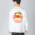 SESTA SHOPの【英語】テイクアウトできます Big Long Sleeve T-Shirt