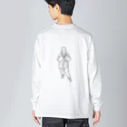 wednesdayのbest friend Big Long Sleeve T-Shirt