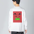 さばんなのさばのはなかみてぃっしゅ Big Long Sleeve T-Shirt