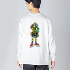 ◆◆◆◆ OCO's SHOP ◆◆◆◆【POP ART】の🌈Play well Play well Big Long Sleeve T-Shirt