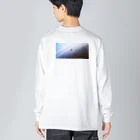 thatwouldのSUNAHAMA　砂浜 Big Long Sleeve T-Shirt