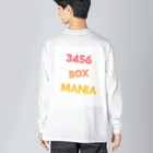 Maniac Number のManiac 3456Box ビッグシルエットロングスリーブTシャツ