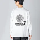 MARIGOLDのMARIGO黒文字 ビッグシルエットロングスリーブTシャツ