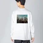 00'sの00'sの風景 ビッグシルエットロングスリーブTシャツ