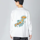 おかかの【受賞作品】パン達の日本列島 Big Long Sleeve T-Shirt