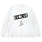 TICK_DeのEVOLVE ビッグシルエットロングスリーブTシャツ