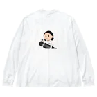 IMUA_WORKSのイムアカフェ Big Long Sleeve T-Shirt