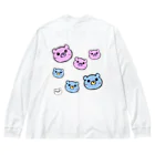 ンダーの不思議なショップのあにまるぷにーず「ぷにぐま」 Big Long Sleeve T-Shirt