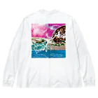 XSXSHOPの夢創造 Big Long Sleeve T-Shirt