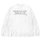 mstt_in inc.のExperience the world. Big Long Sleeve T-Shirt