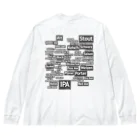 ヒロシオーバーダイブのWORLD BEER（PART2) Big Long Sleeve T-Shirt