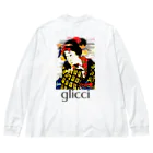 glicciの00143_w Big Long Sleeve T-Shirt