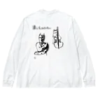 コントラbass熊さんchの熊ちゃんねる × 長男堂　「違う、チェロじゃない」 Big Long Sleeve T-Shirt