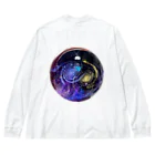 Ripples沖縄レジンアートの宇宙玉レジン Big Long Sleeve T-Shirt