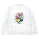 saayaan＠succulent_artistの多肉植物ショップの店員 Big Long Sleeve T-Shirt