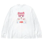 Noah^2の某ブランドから怒られそうなTシャツを着た女の子 Big Long Sleeve T-Shirt