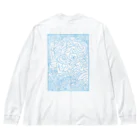 asameacoの背面プリント-まよっT Big Long Sleeve T-Shirt