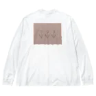 rilybiiのくすみコーラル*** Big Long Sleeve T-Shirt