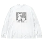 genesis_the_endの待てにゃんこ Big Long Sleeve T-Shirt