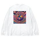 252539のearth1-1 Big Long Sleeve T-Shirt