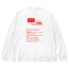 mellowの今日のお昼はキンパにしよう Big Long Sleeve T-Shirt