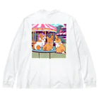 Cute dogsのI love my dogs Big Long Sleeve T-Shirt