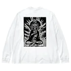 Skull sectionの太陽に祈り Big Long Sleeve T-Shirt