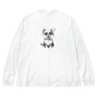 garireoの飼い主を待っている犬 Big Long Sleeve T-Shirt