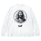 IoF のIoF HEAVEN ビッグシルエットロングスリーブTシャツ